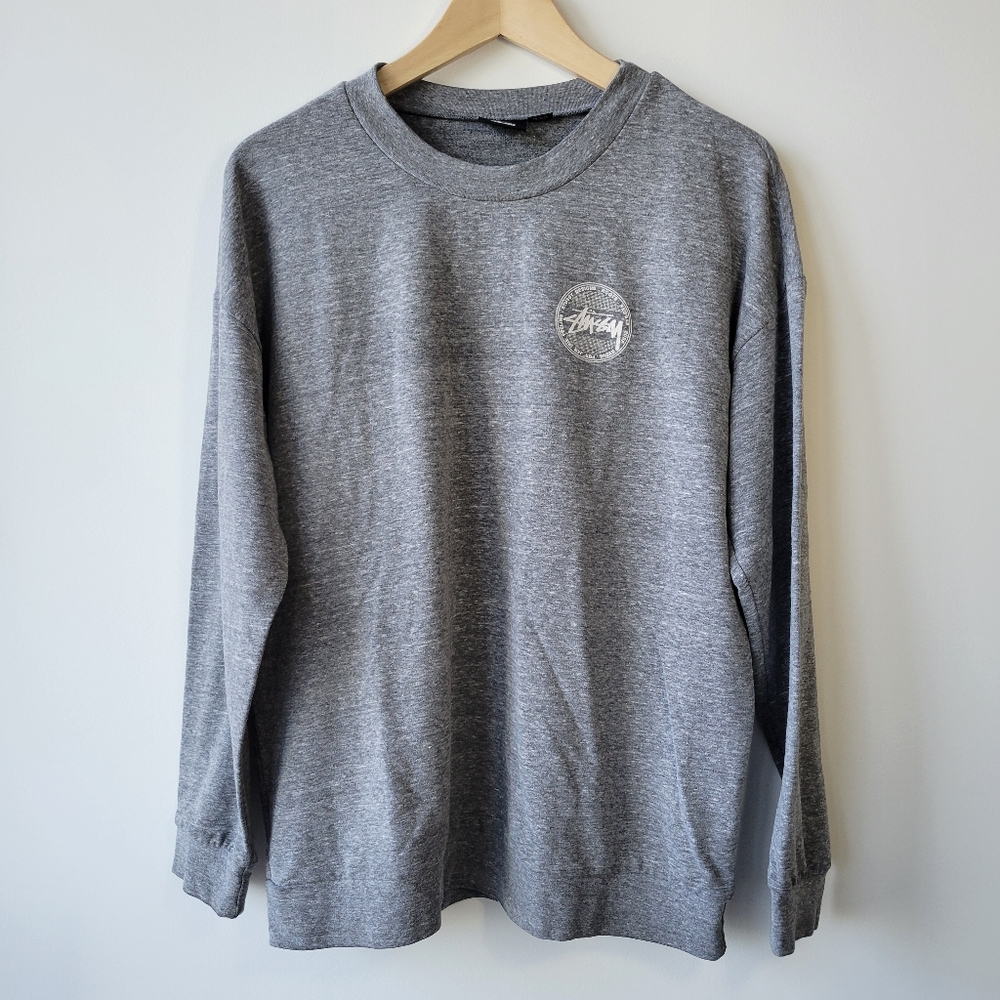 Stussy Gray Crewneck